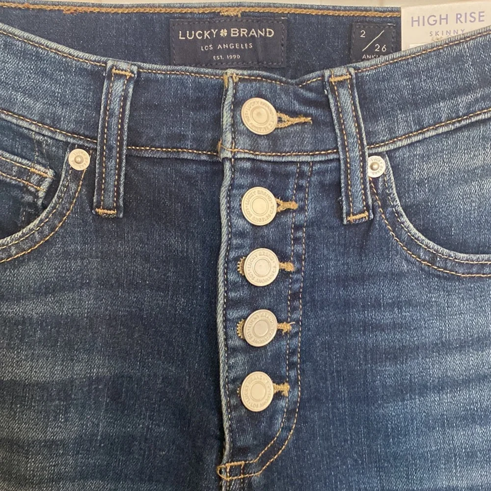 Lucky Brand Bridgette high rise skinny jeans - Picture 2 of 7